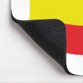 Tapis De Souris Drapeau Khmer Kampuchea Krom Mousepad (Coin)