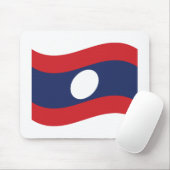 Tapis De Souris Drapeau Laos (Avec souris)