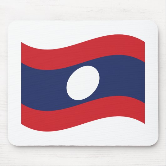 Tapis De Souris Drapeau Laos (Devant)