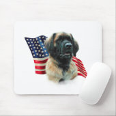 Tapis De Souris Drapeau Leonberger (Avec souris)
