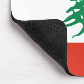 Tapis De Souris Drapeau libanais Mousepad (Coin)