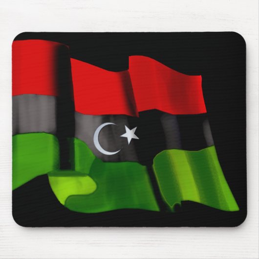 Tapis De Souris Drapeau libyen de drapeau de monarchie de (Devant)