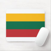 Tapis De Souris Drapeau lituanien (Avec souris)