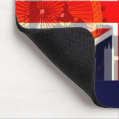Tapis De Souris Drapeau Londres-Royaume-Uni_ (Coin)