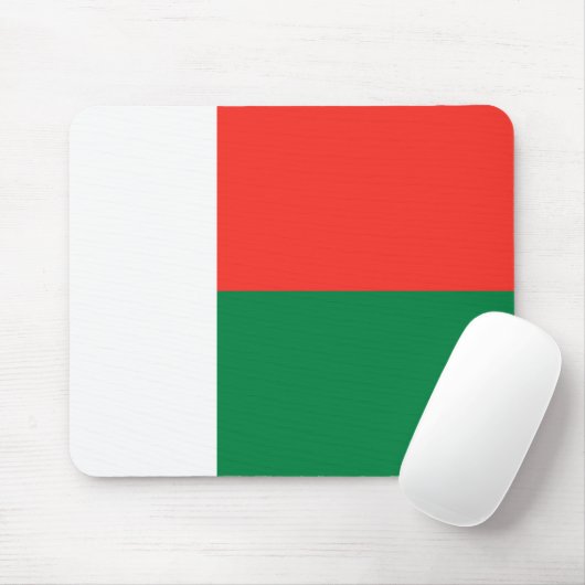 Tapis De Souris Drapeau Madagascar Mousepad (Avec souris)