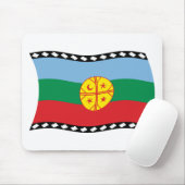 Tapis de souris Drapeau Mapuches (Avec souris)
