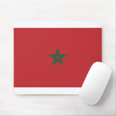 Tapis De Souris Drapeau Maroc (Avec souris)