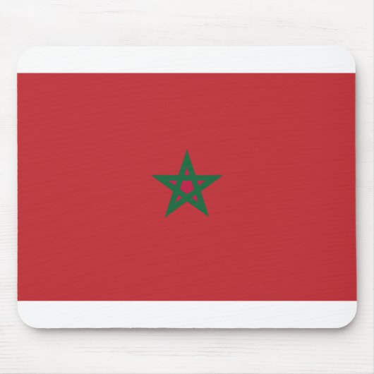 Tapis De Souris Drapeau Maroc (Devant)
