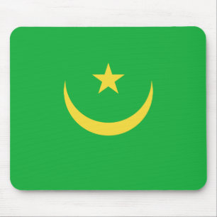 Tapis De Souris Drapeau mauritanien Mousepad