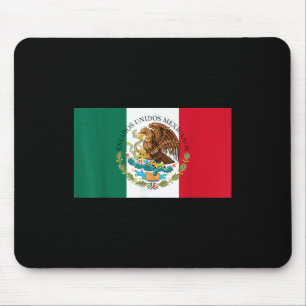 Tapis De Souris Drapeau Mexicain Du Mexique
