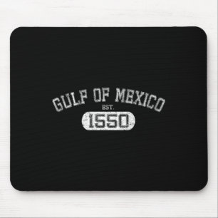 Tapis De Souris Drapeau Mexicain Rétro Golfe Du Mexique Est 1550 P