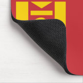 Tapis De Souris Drapeau mongol (Coin)