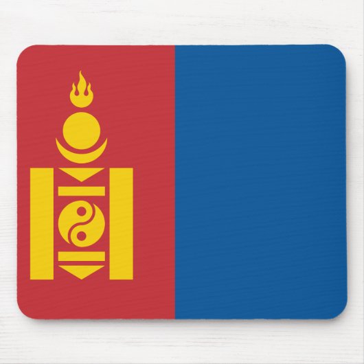 Tapis De Souris Drapeau mongol (Devant)