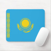 Tapis De Souris Drapeau Mousepad de Kazakhstan (Avec souris)