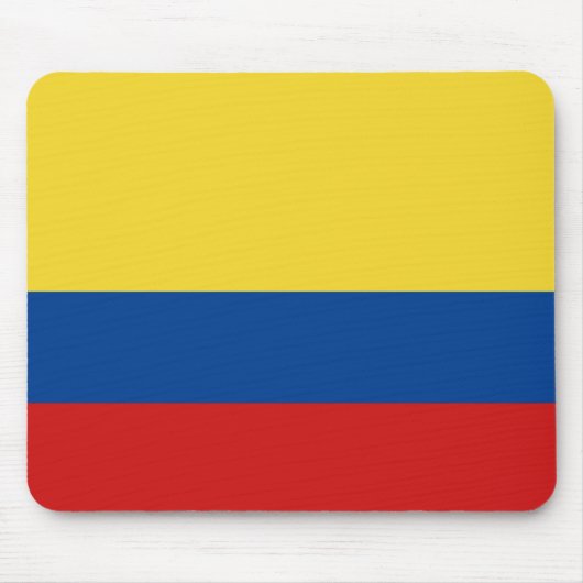 Tapis De Souris Drapeau Mousepad de la Colombie (Devant)