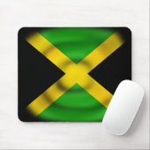 Tapis De Souris Drapeau Mousepad de la Jamaïque (Avec souris)