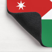 Tapis De Souris Drapeau Mousepad de la Jordanie (Coin)