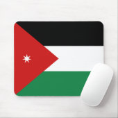 Tapis De Souris Drapeau Mousepad de la Jordanie (Avec souris)