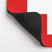 Tapis De Souris Drapeau Mousepad de la Suisse (Coin)