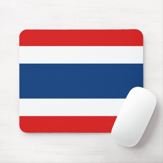 Tapis De Souris Drapeau Mousepad de la Thaïlande (Avec souris)