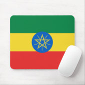 Tapis De Souris Drapeau Mousepad de l'Ethiopie (Avec souris)