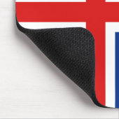 Tapis De Souris Drapeau Mousepad de l'Islande (Coin)