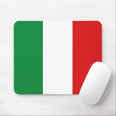Tapis De Souris Drapeau Mousepad de l'Italie (Avec souris)