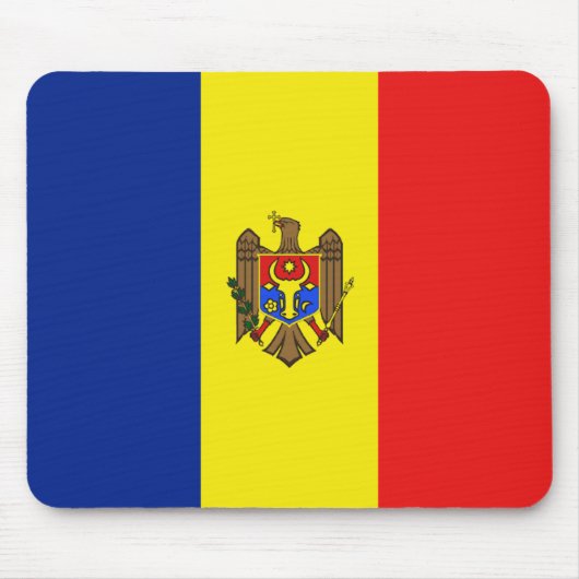 Tapis De Souris Drapeau Mousepad de Moldau (Devant)
