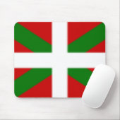 Tapis De Souris Drapeau Mousepad de région Basque (Avec souris)