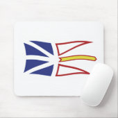 Tapis De Souris Drapeau Mousepad De Terre-Neuve-Et-Labrador (Avec souris)