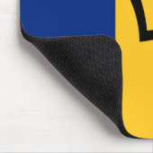 Tapis De Souris Drapeau Mousepad des Barbade (Coin)
