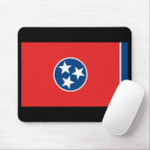 Tapis De Souris Drapeau Mousepad d'état du Tennessee (Avec souris)