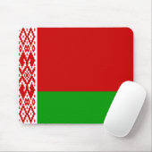 Tapis De Souris Drapeau Mousepad du Belarus (Avec souris)