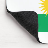 Tapis De Souris Drapeau Mousepad du Kurdistan (Coin)