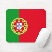 Tapis De Souris Drapeau Mousepad du Portugal (Avec souris)