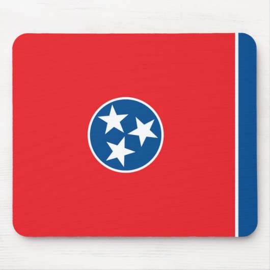 Tapis De Souris Drapeau Mousepad du Tennessee (Devant)