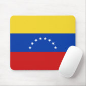 Tapis De Souris Drapeau Mousepad du Venezuela (Avec souris)