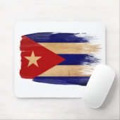 Tapis De Souris Drapeau Mousepads du Cuba (Avec souris)