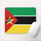Tapis De Souris Drapeau mozambicain Mousepad (Avec souris)