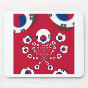 Tapis De Souris Drapeau national de la Corée du Sud : Fierté du Ta