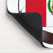 Tapis De Souris Drapeau national du Pérou (Coin)