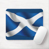 Tapis De Souris Drapeau national écossais & St Andrew Patriotic (Avec souris)