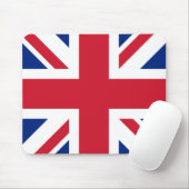 Tapis De Souris Drapeau national Union Jack Royaume-Uni Angleterre (Avec souris)