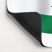 Tapis de souris Drapeau nationaliste Bubi (Coin)