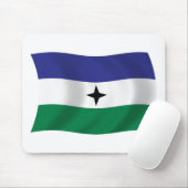Tapis de souris Drapeau nationaliste Bubi (Avec souris)