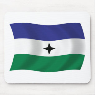 Tapis de souris Drapeau nationaliste Bubi