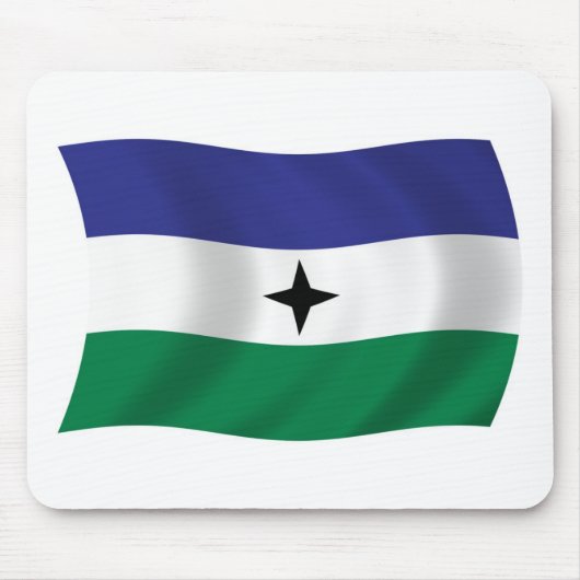 Tapis de souris Drapeau nationaliste Bubi (Devant)
