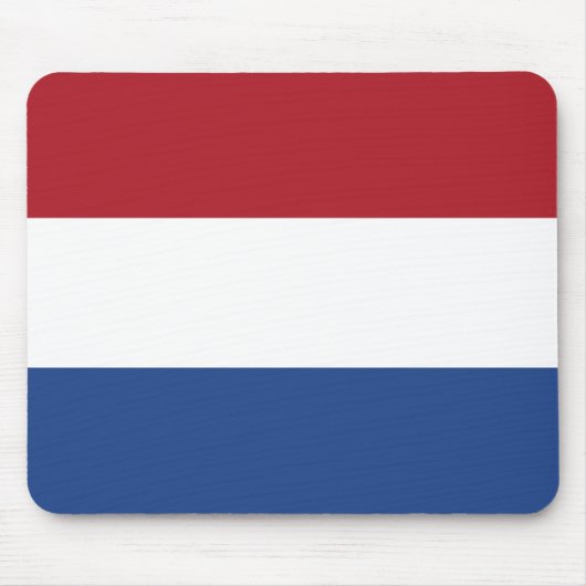 Tapis De Souris Drapeau néerlandais (Devant)