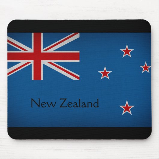 Tapis De Souris Drapeau néo-zélandais (Devant)