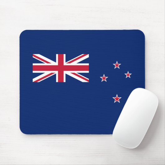 Tapis De Souris Drapeau néo-zélandais (Avec souris)